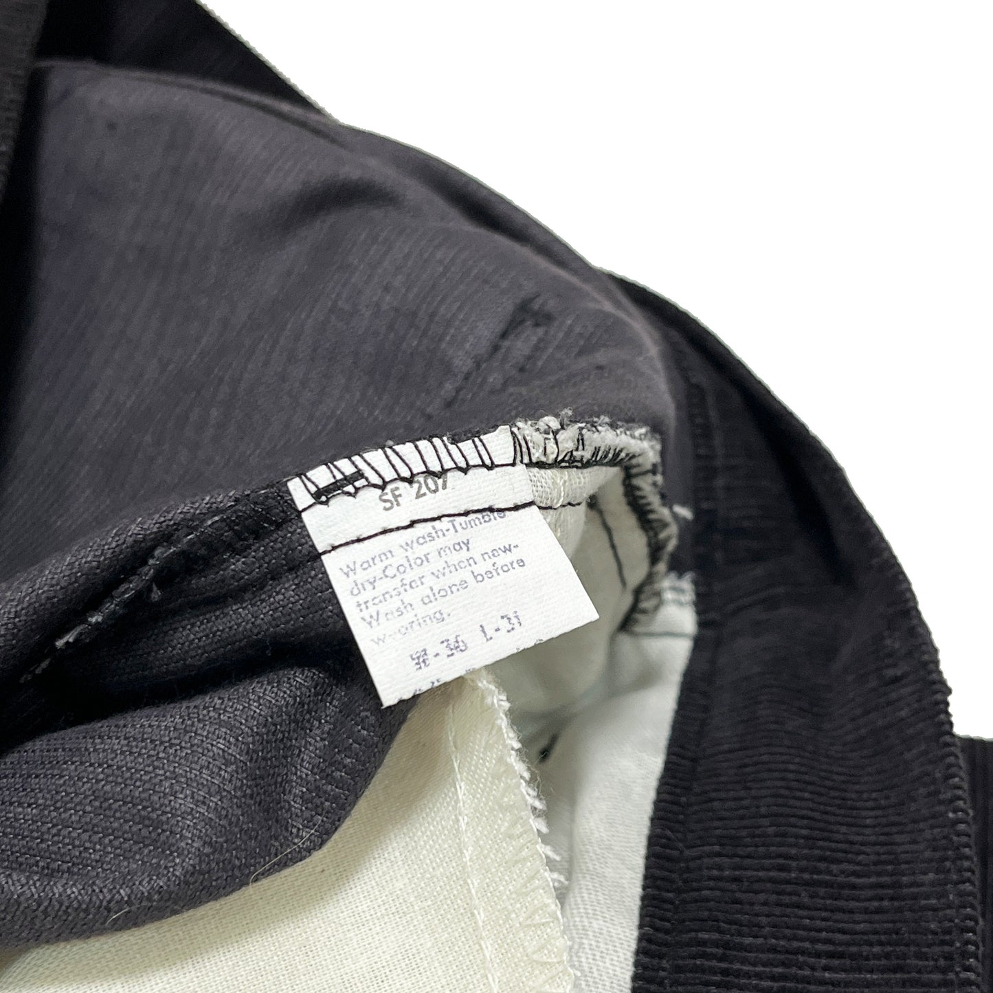 80's Levi's 519 Black Cords PT Size (W36 L30)位