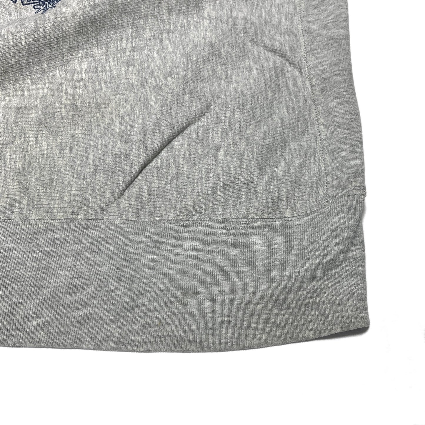 80's Champion R/W "NAVY" 染み込みプリント Size (M) レア!