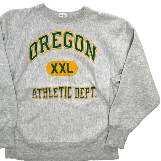 80's Champion R/W "OREGON XXL ATHLETIC DEPT." Size (L)
