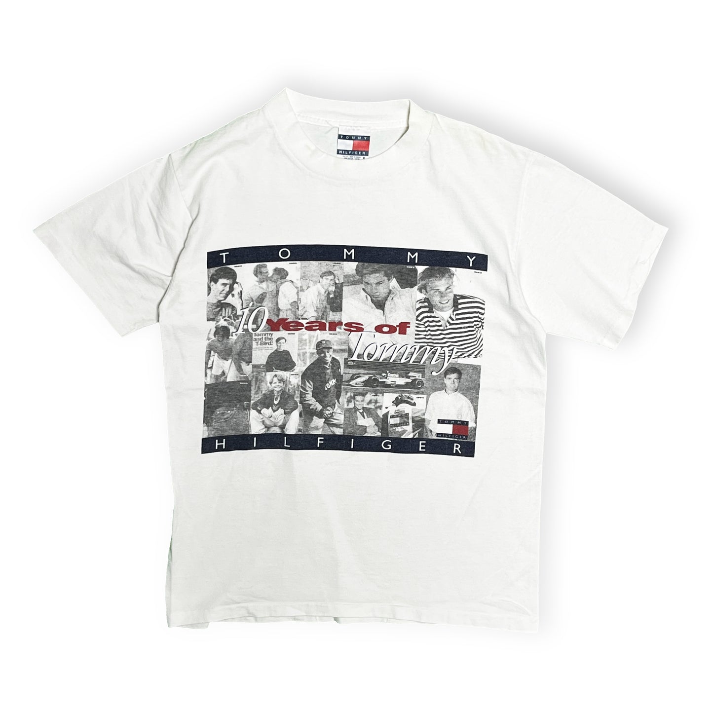 90's Tommy Hilfiger 10周年 anniversary T Size (M) レア!