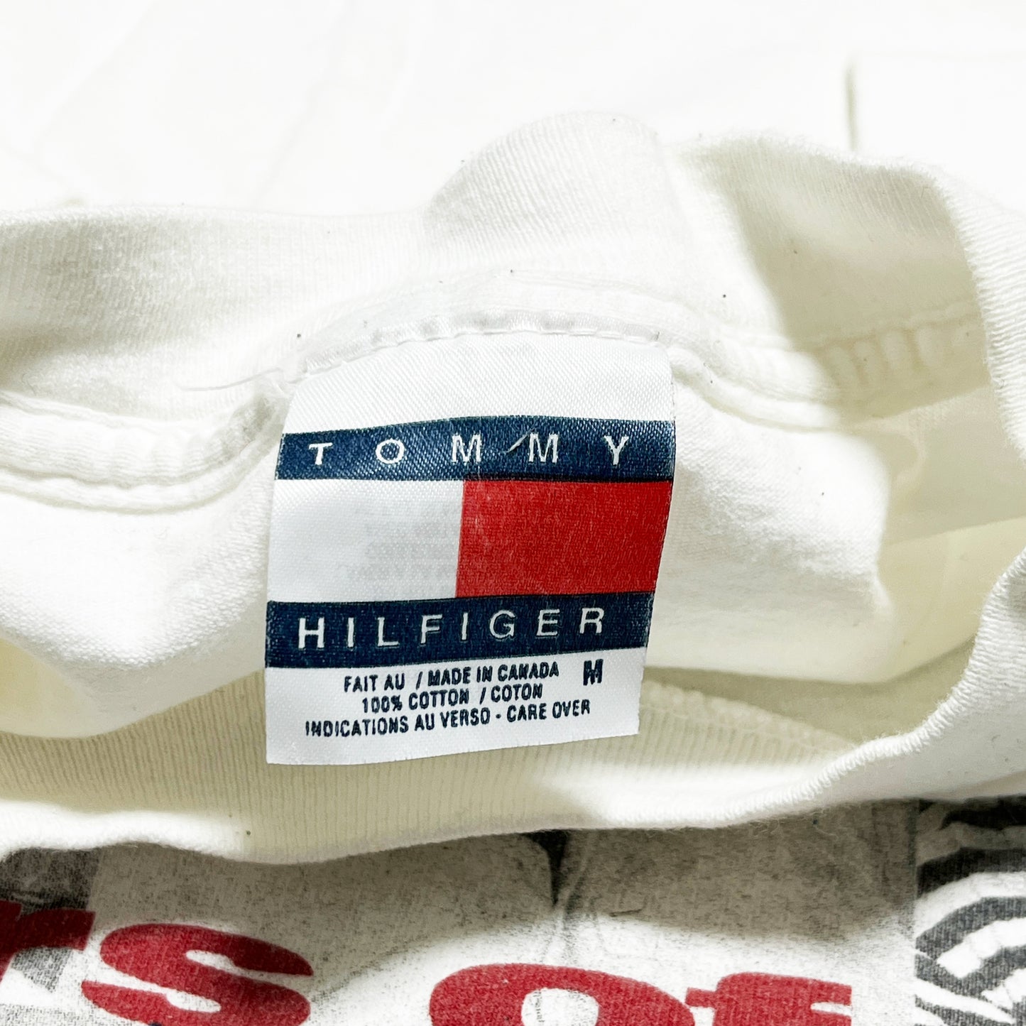 90's Tommy Hilfiger 10周年 anniversary T Size (M) レア!