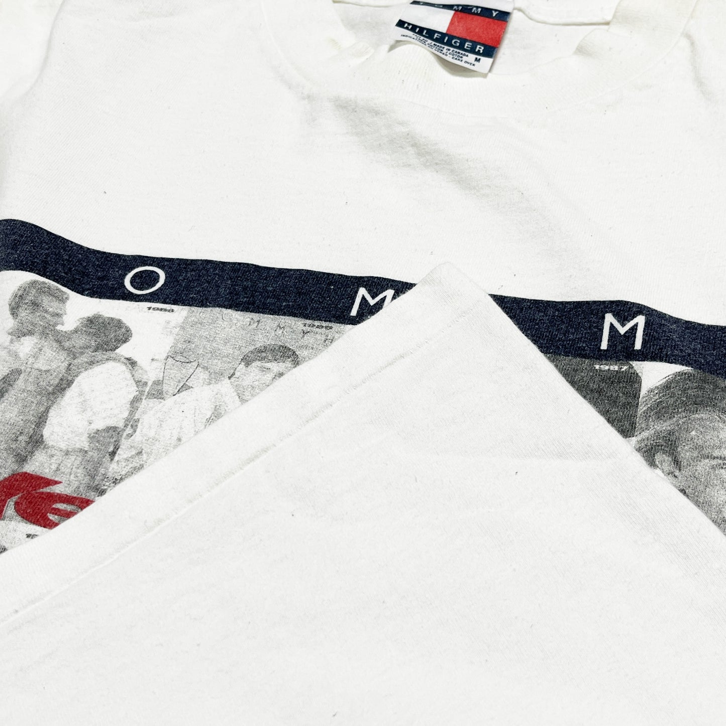 90's Tommy Hilfiger 10周年 anniversary T Size (M) レア!
