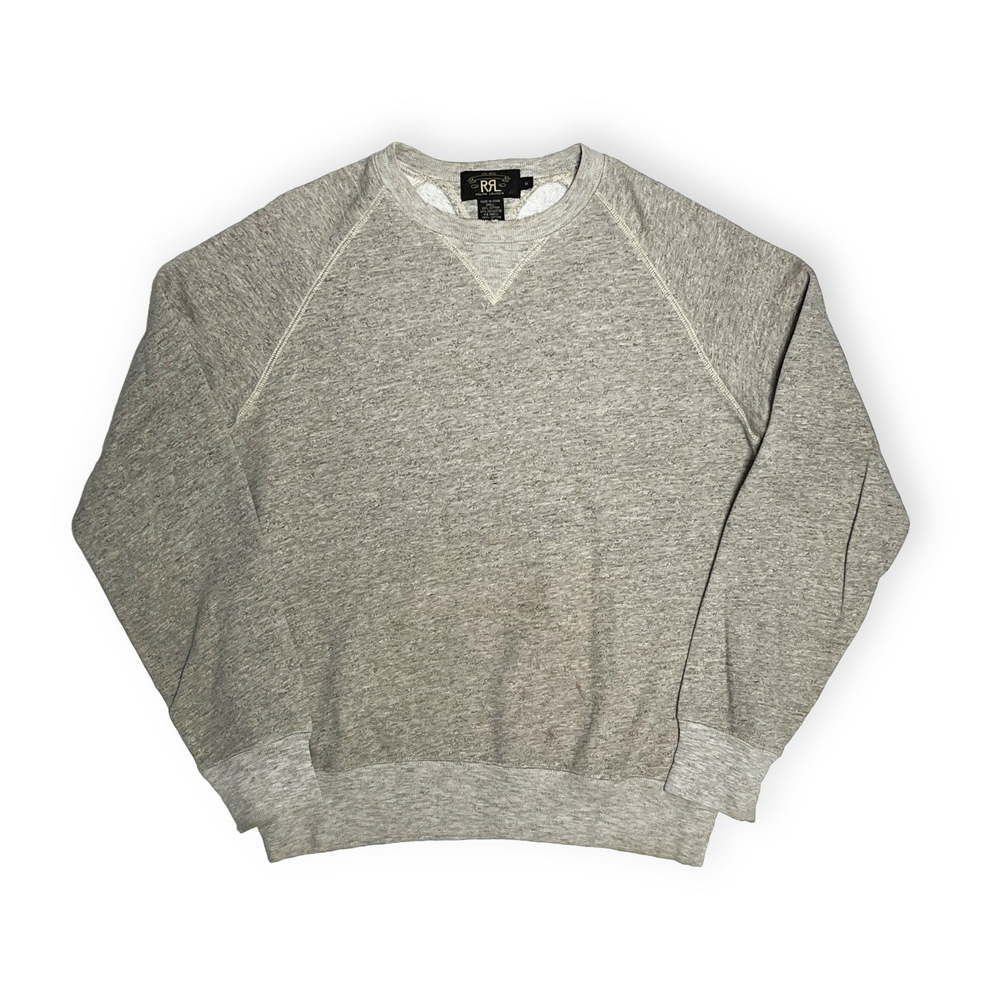 RRL W-V Sweat 霜降りグレー Size (M)