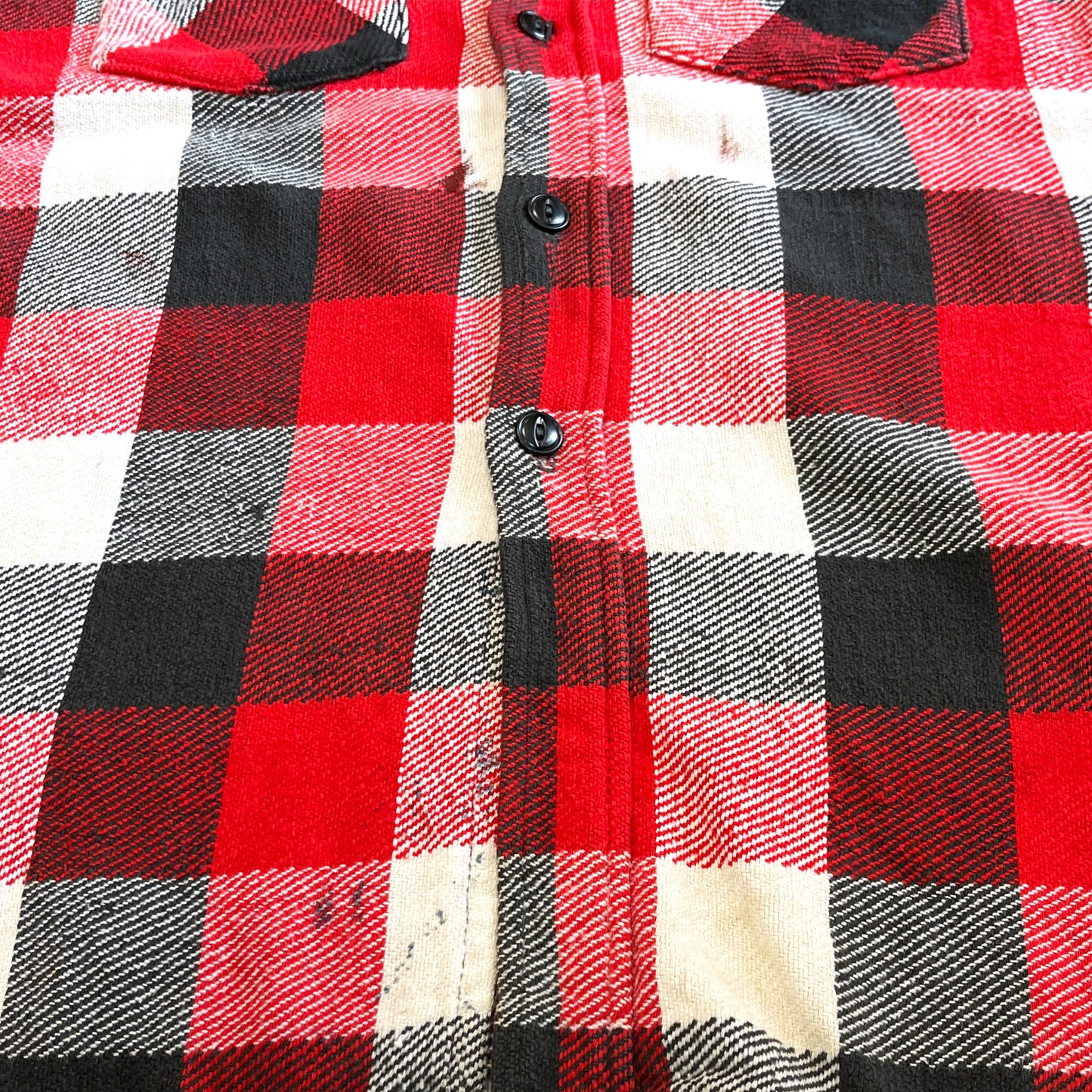 60's FROSTPROOF Nel SH マチ付き バッファローチェック Size (15)