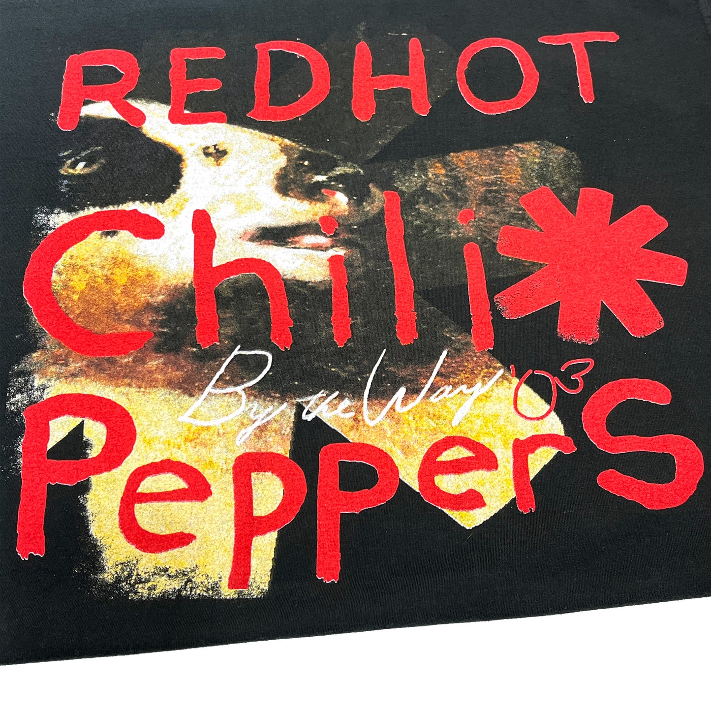 00's JERZEES Red Hot Chili Peppers T "Buy The Way 2003 Tour" Size (L)位