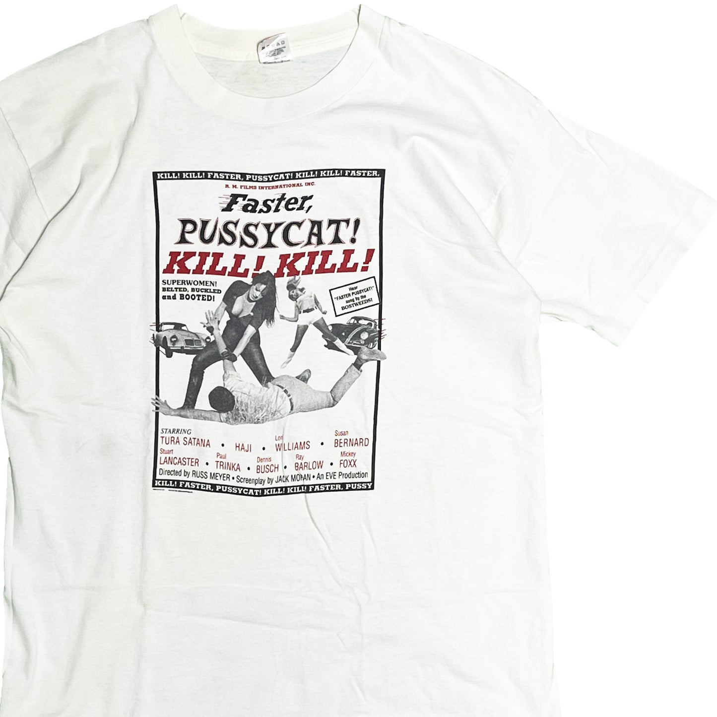 90's FRUIT OF THE LOOM Faster, Pussycat! Kill! Kill! T Size (L)