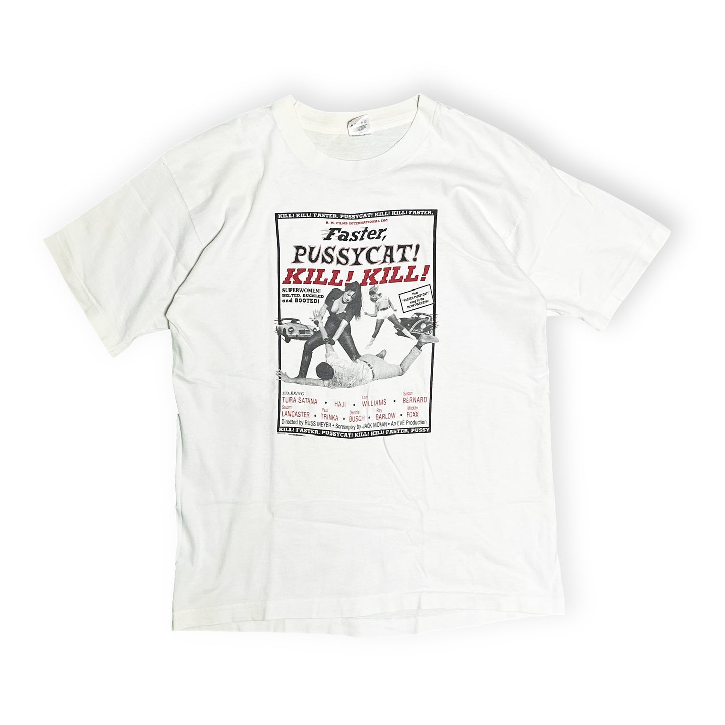 90's FRUIT OF THE LOOM Faster, Pussycat! Kill! Kill! T Size (L)