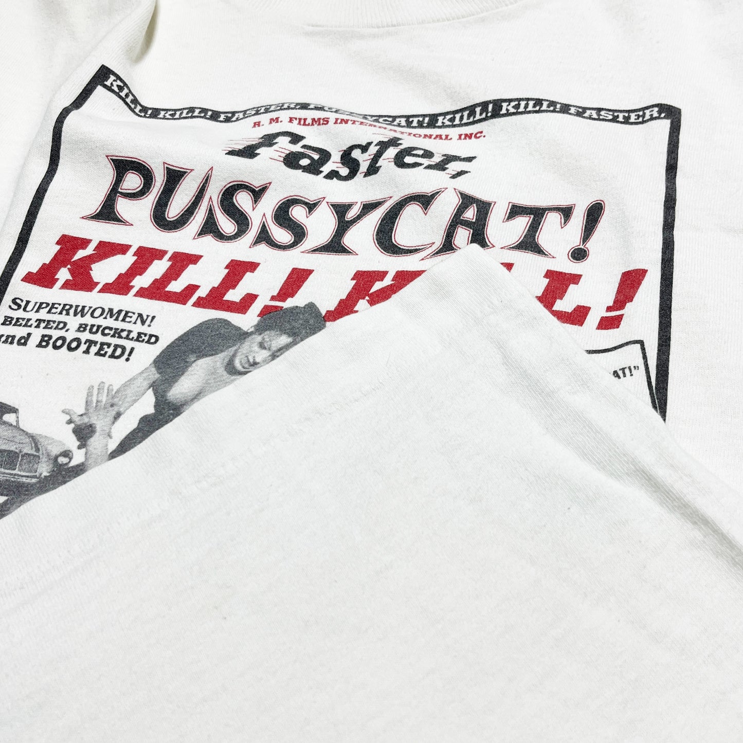 90's FRUIT OF THE LOOM Faster, Pussycat! Kill! Kill! T Size (L)