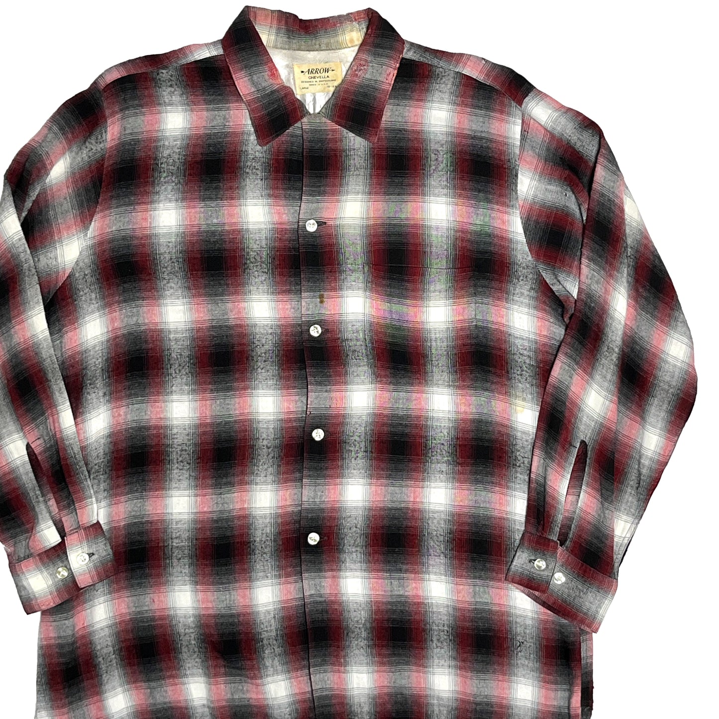 60's ARROW Rayon SH オンブレ Size (L) レア!