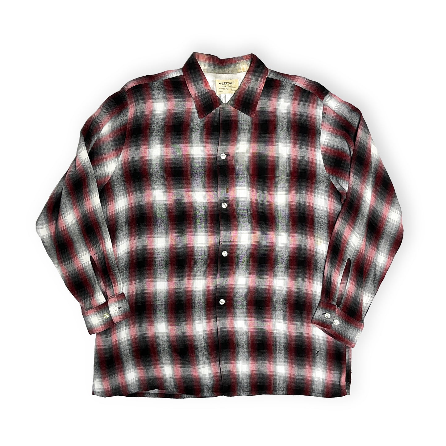 60's ARROW Rayon SH オンブレ Size (L) レア!