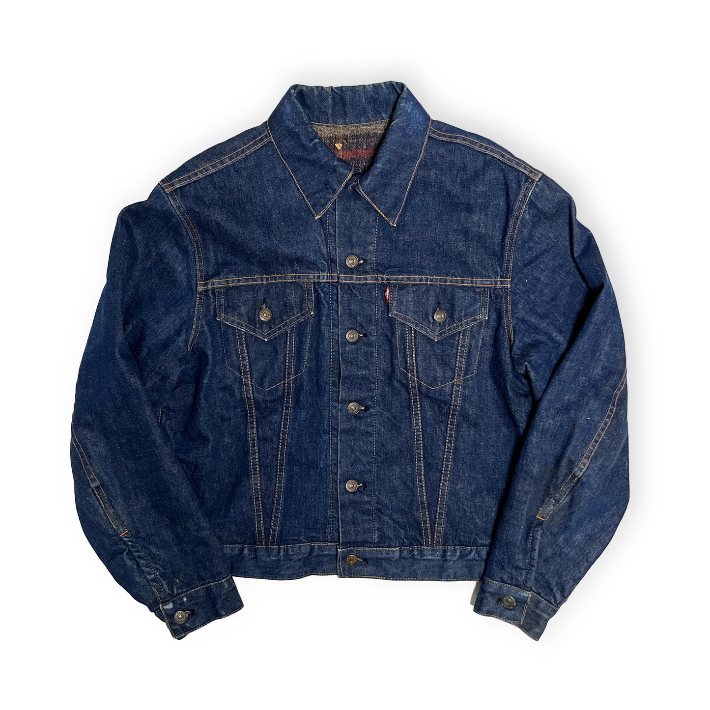 60's〜 Levi's 70505 Big-E ブランケット付き 濃紺 Size (44)位