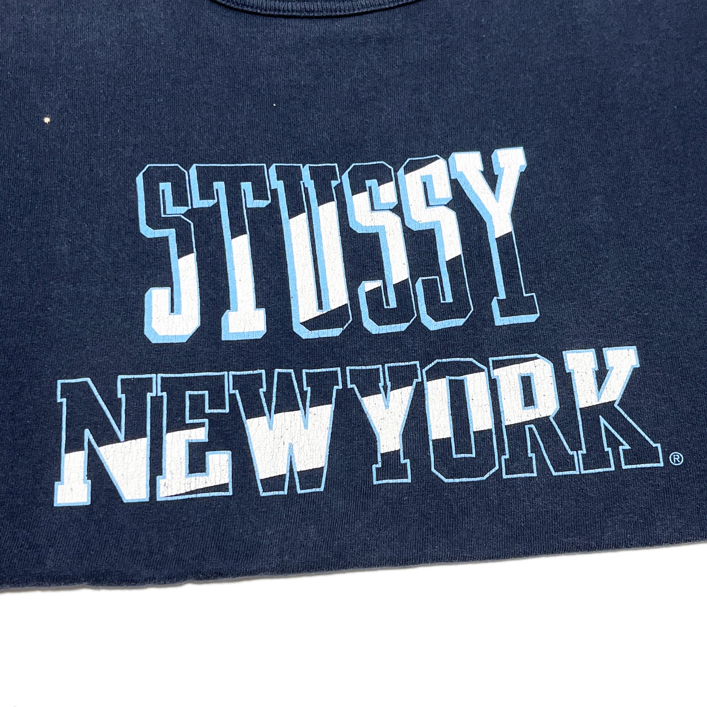 90's〜 Champion X Stussy T ネイビー Size (L)