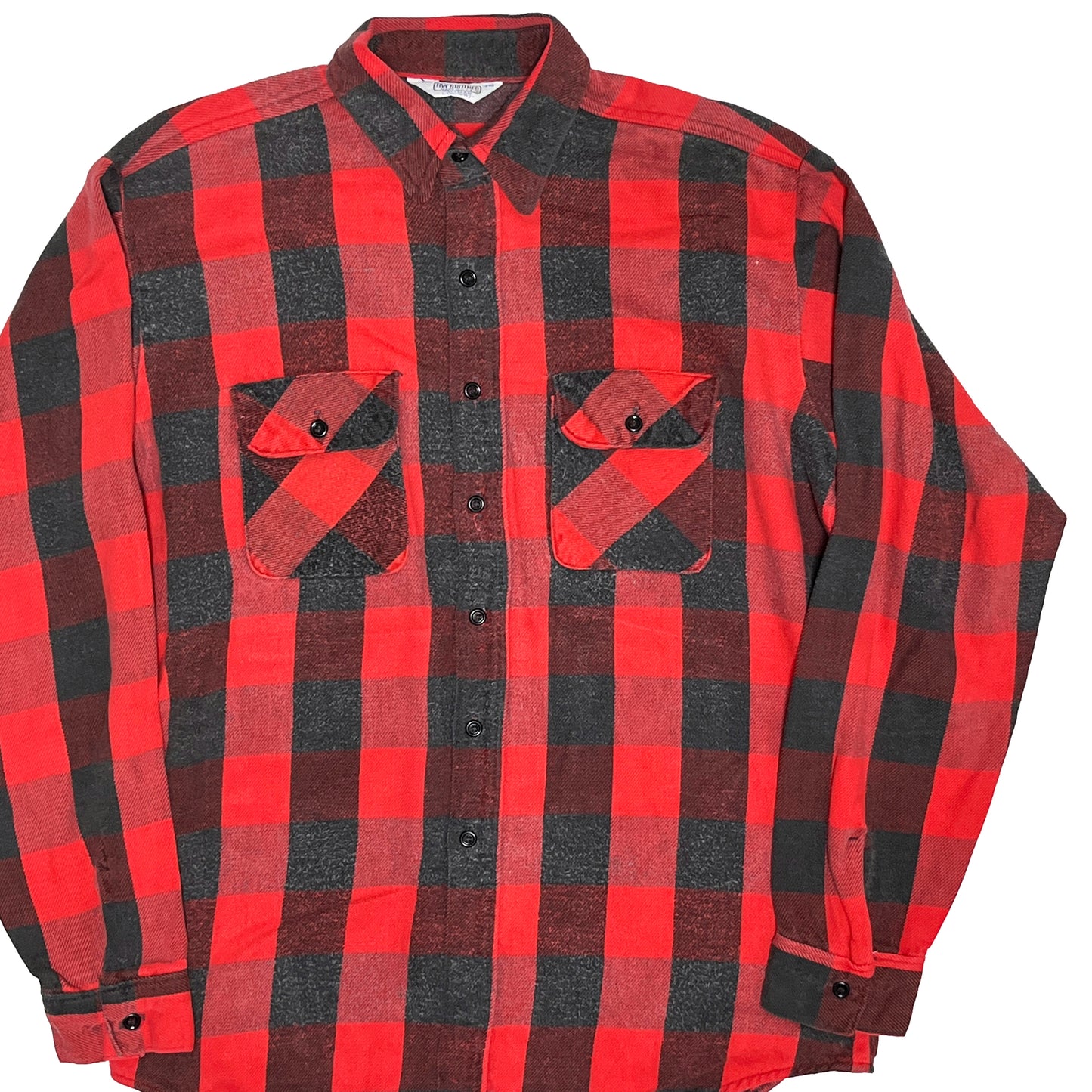 70's FIVEBROTHER Nel SH 赤黒ブロックチェック Size (L-TALL)