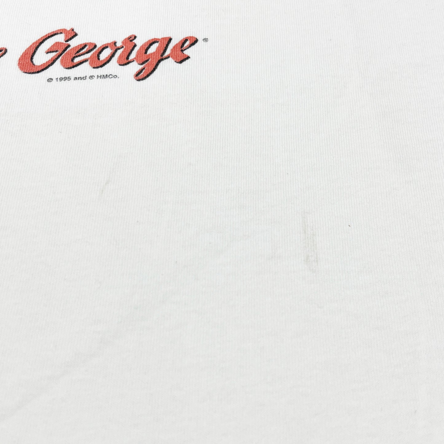 90's CRONIES Currious George おさるのジョージ T Size (XL)