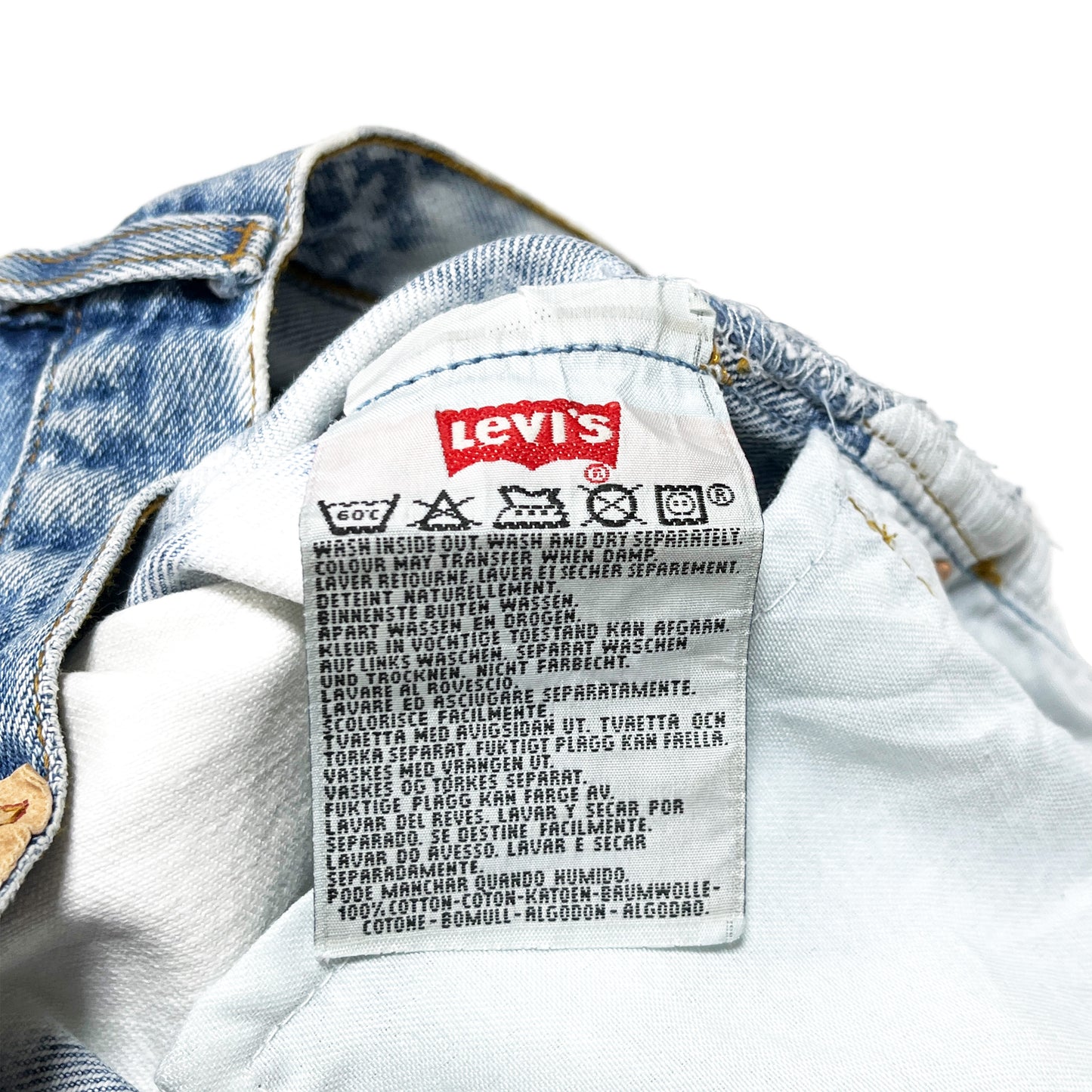 90's Levi's 501 Denim PT ブリーチ Size (W34.5 L29)位