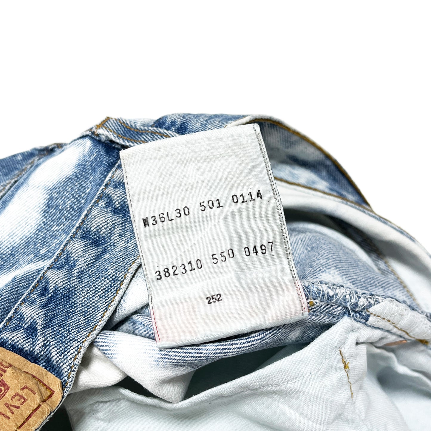 90's Levi's 501 Denim PT ブリーチ Size (W34.5 L29)位