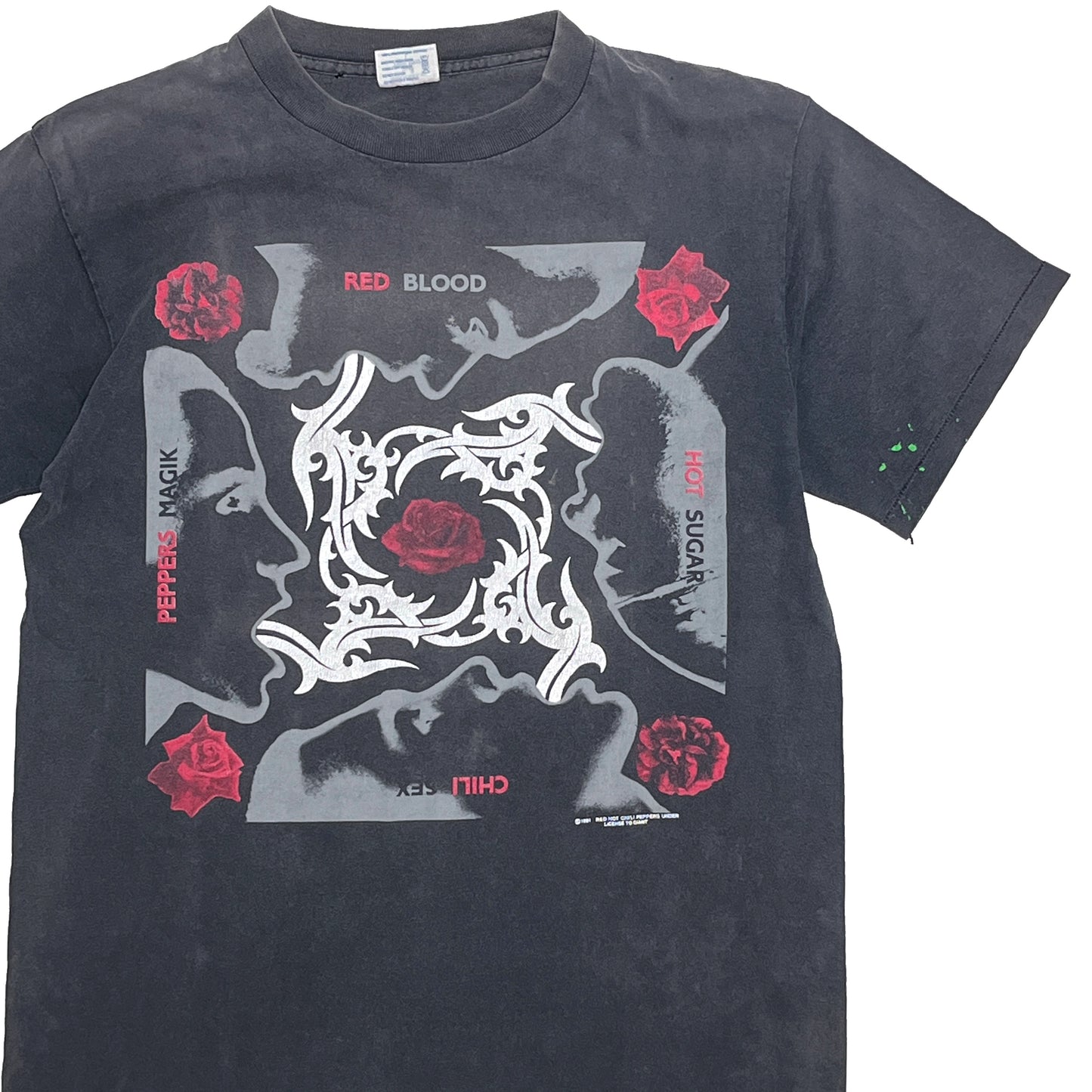 90's SOF Tee Red Hot Chili Peppers T "Blood Sugar Sex Magik" Size (L) レア!