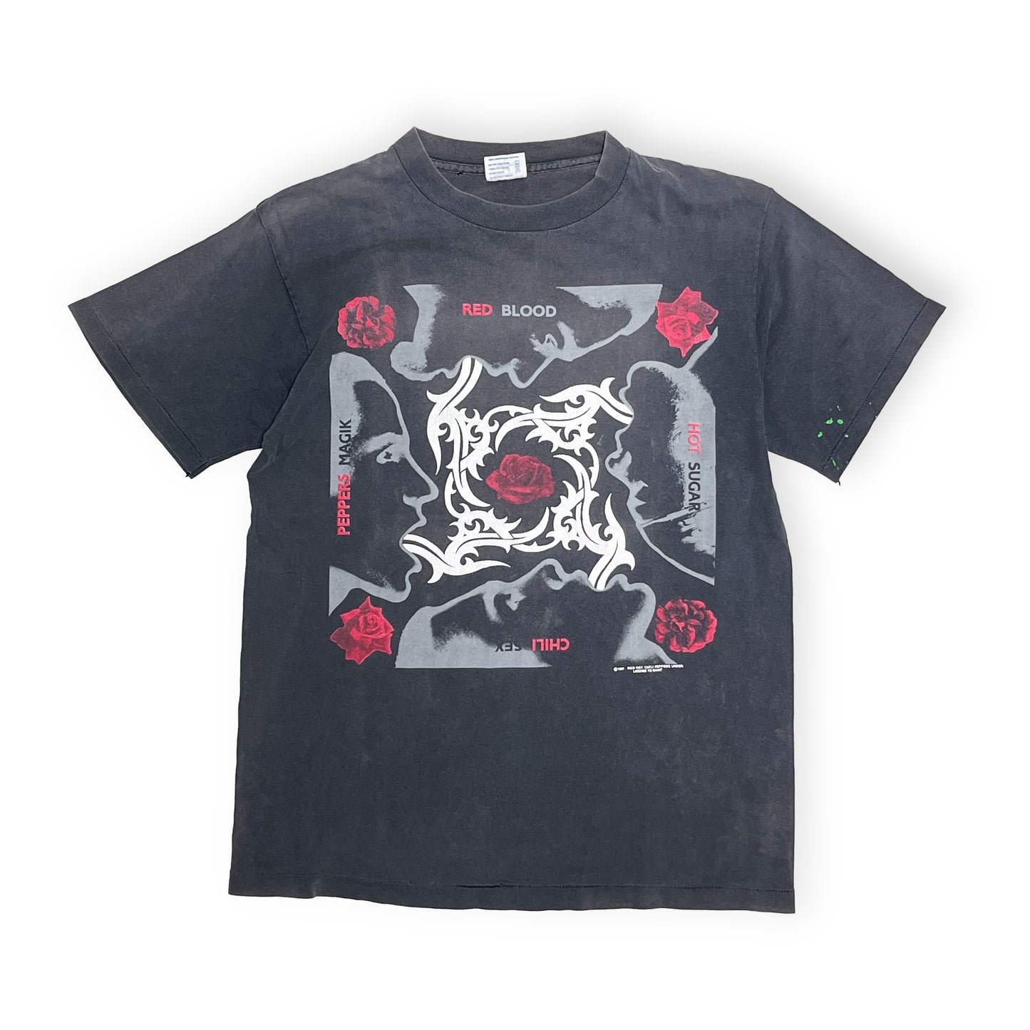 90's SOF Tee Red Hot Chili Peppers T "Blood Sugar Sex Magik" Size (L) レア!