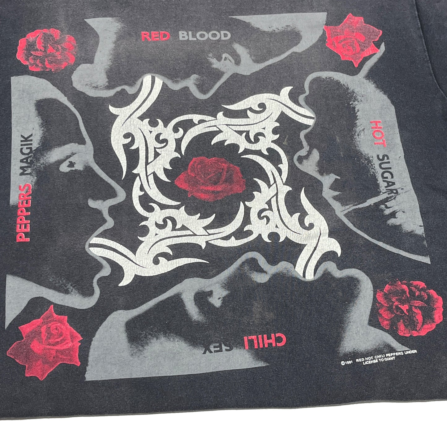 90's SOF Tee Red Hot Chili Peppers T "Blood Sugar Sex Magik" Size (L) レア!