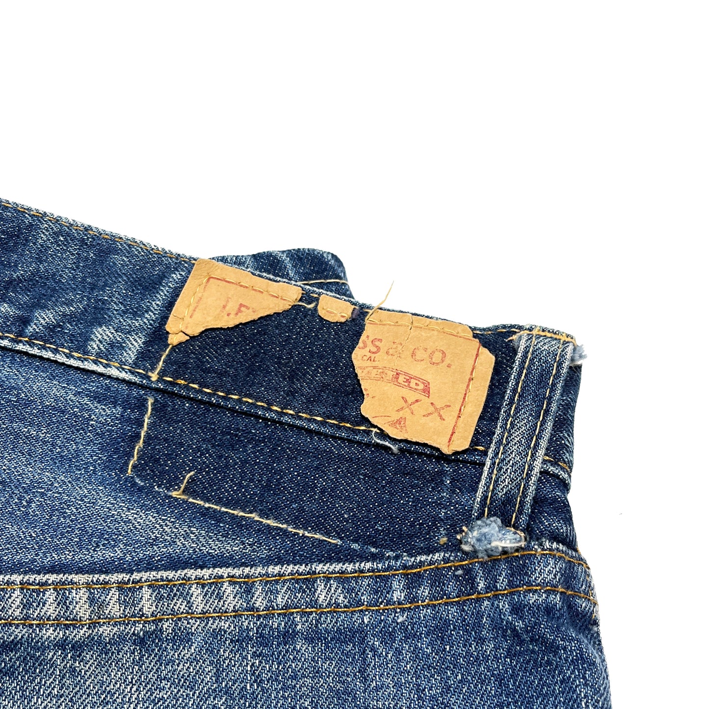 60's〜 Levi's 505 Big-E Denim PT 極上雰囲気 Size (W35 L29)位