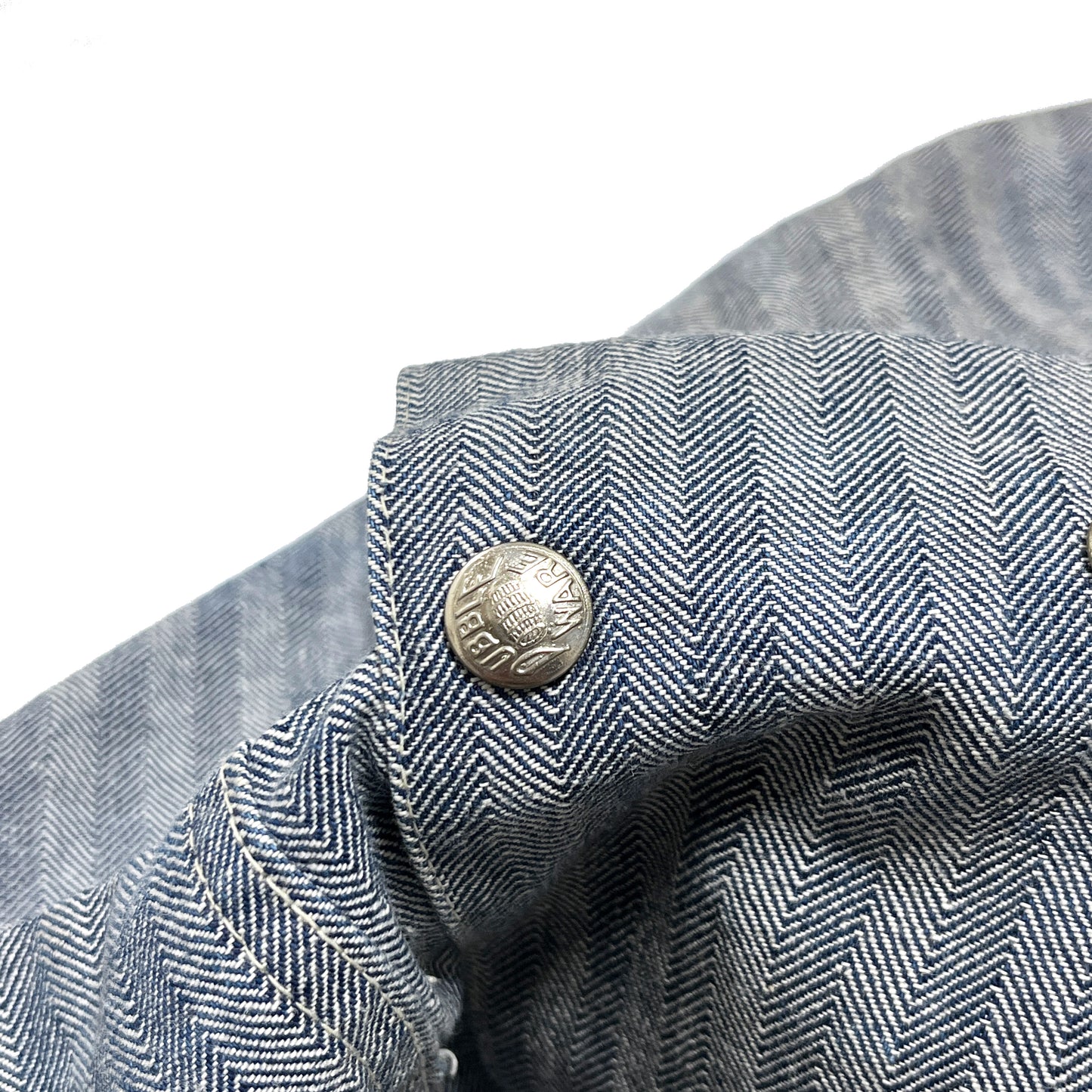 40's〜 DUBBLE WARE Coverall Wブレスト Wボタン Size (44)位 レア!