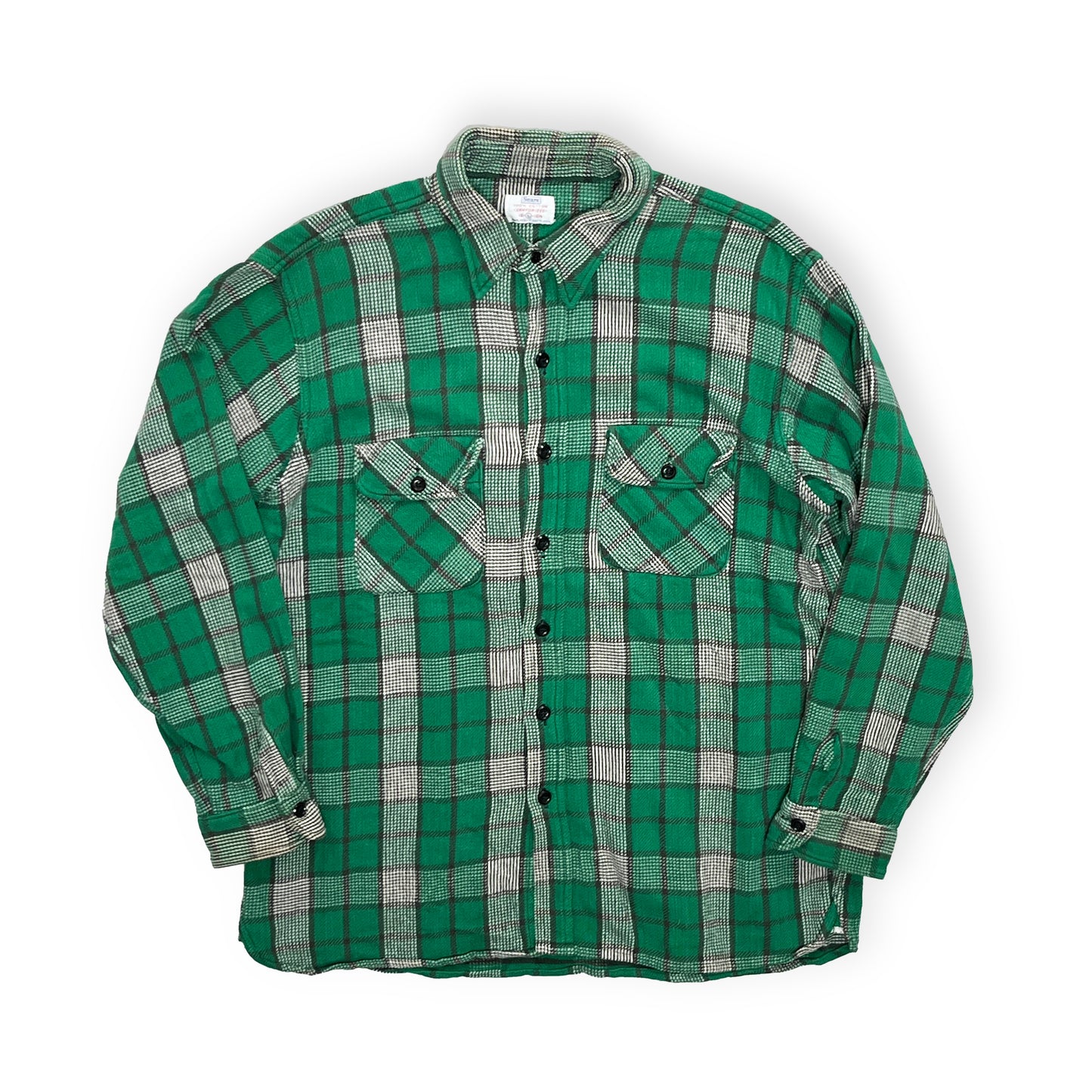 60's Sears Nel SH マチ付き 好配色パターン Size (L) ビッグサイズ!