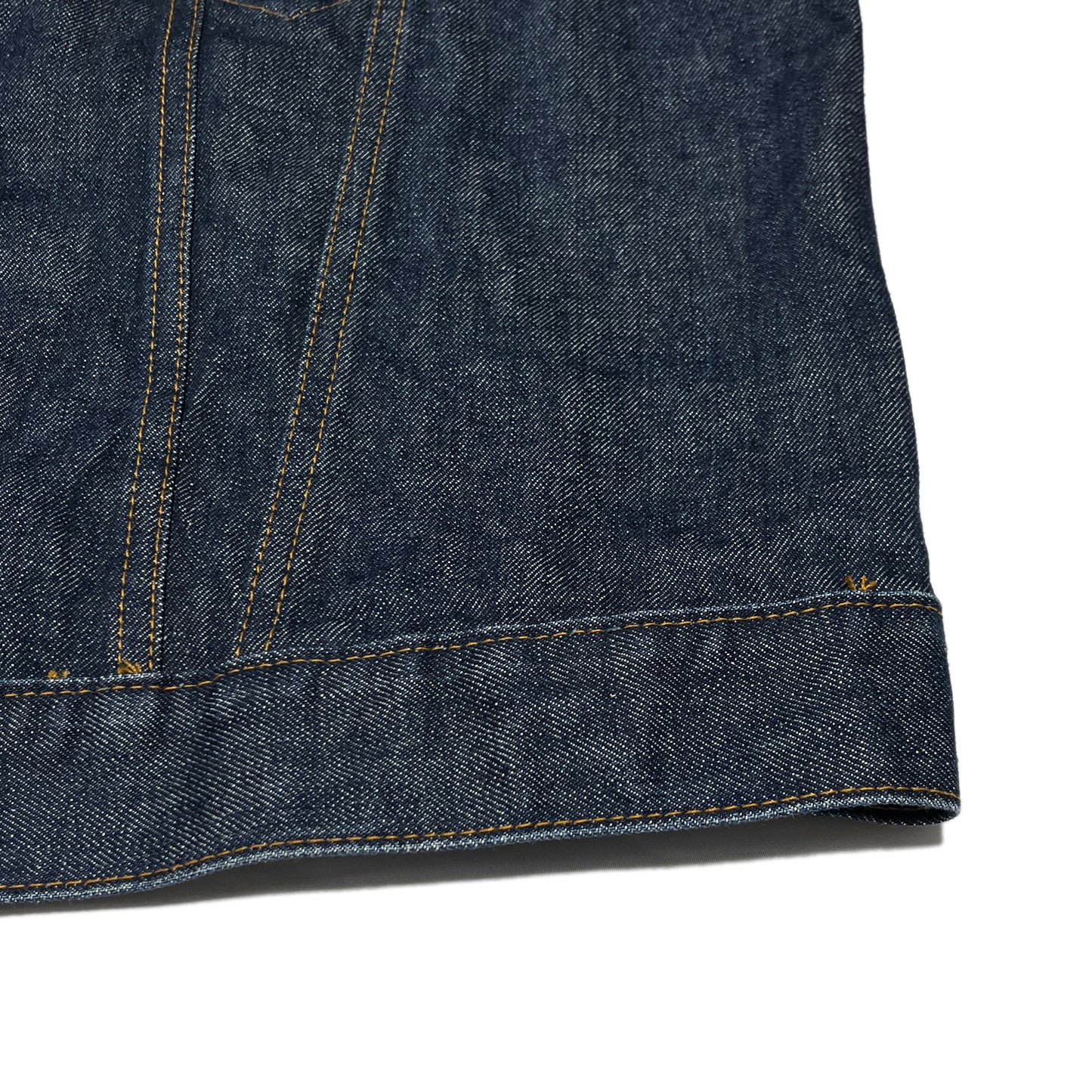 70's Levi's 70505 Small-e Denim JKT 真っ紺 1,2Wash? Size (46) ビッグサイズ!