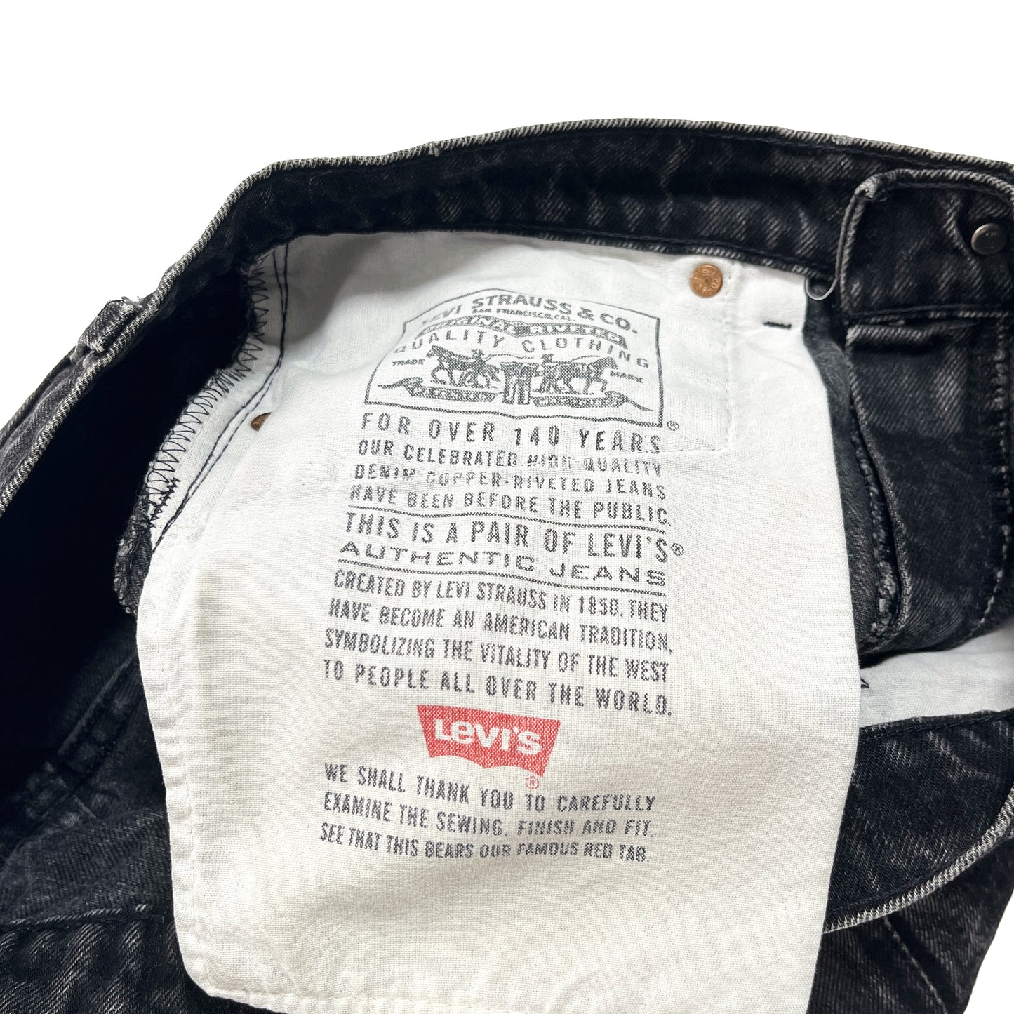 90's Levi's 512 Black Denim PT SLIM FIT TAPERED Size (W34 L32)位 レア!