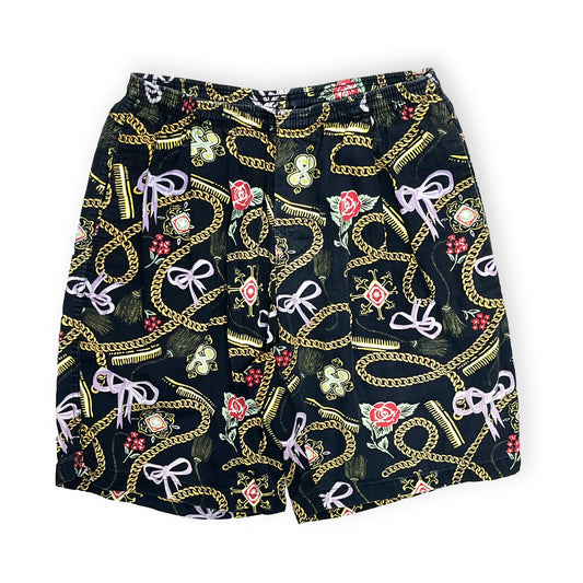 80's Stussy Hermes Shorts ブラック Size (M) スペシャル!