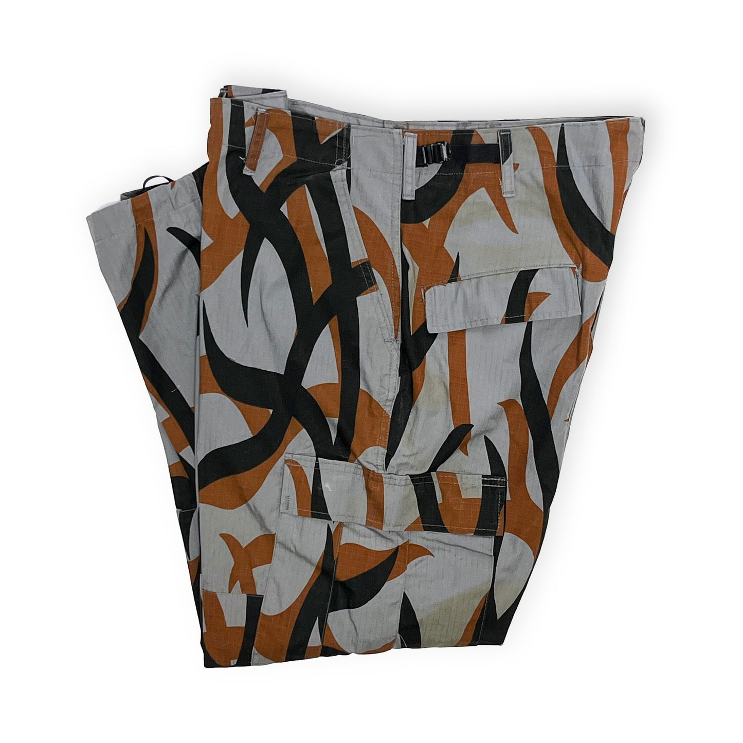 80's〜 ASAT TROUSERS COMBAT TRIBAL Camo Pattern PT Size (L-R) Almost Deadstock