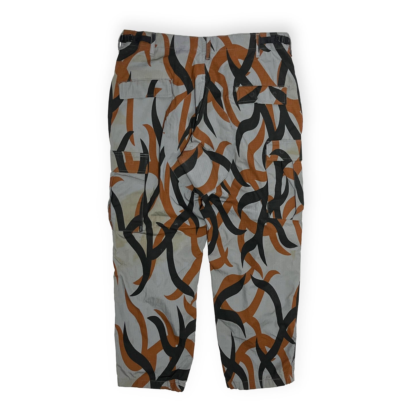 80's〜 ASAT TROUSERS COMBAT TRIBAL Camo Pattern PT Size (L-R) Almost Deadstock