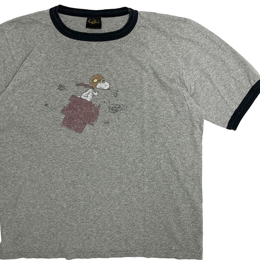 90's Changes Snoopy Ringer T Size (L)
