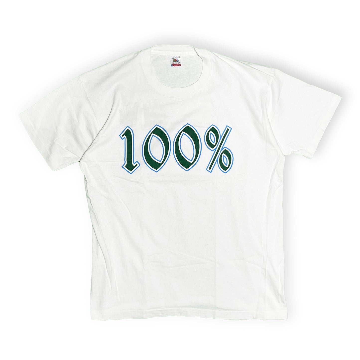 90's FRUIT OF THE LOOM "100%" T Size (XL)