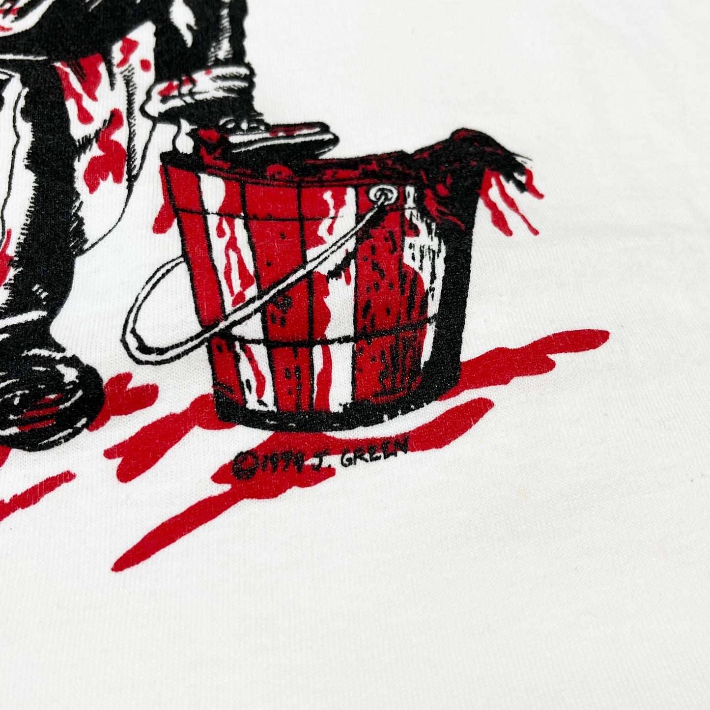 90's FRUIT OF THE LOOM KFC カーネル・サンダース パロディー T Size (XL)