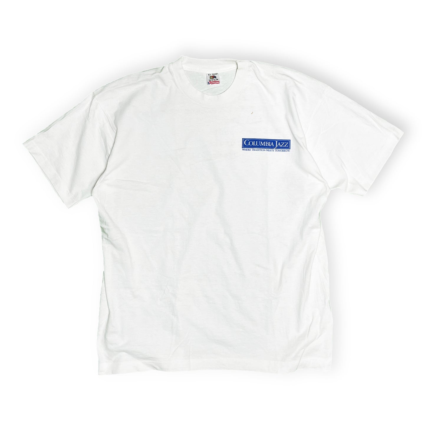 90's FRUIT OF THE LOOM "Columbia Jazz" T Size (XL)