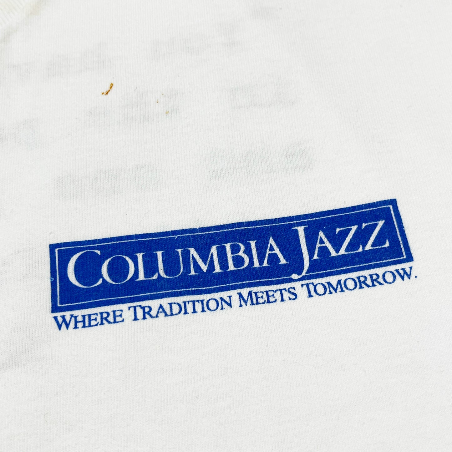 90's FRUIT OF THE LOOM "Columbia Jazz" T Size (XL)
