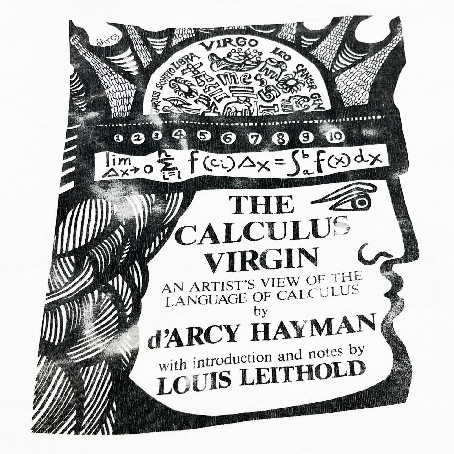90's FRUIT OF THE LOOM d’Arcy Hayman "The Calculus Virgin" T Size (XL)