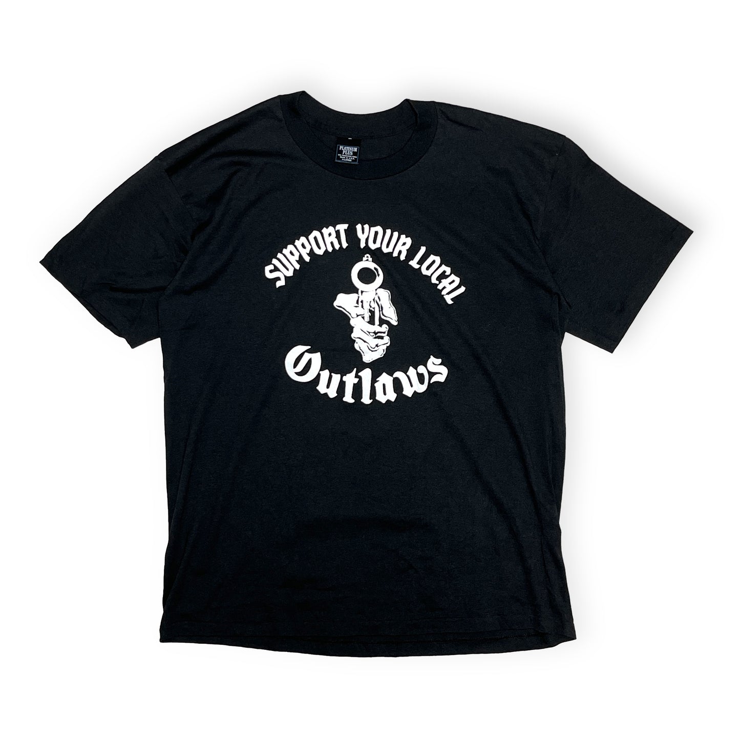 90's PLATINUM PLUS "Outlaws" T Size (XL) Almost Deadstock
