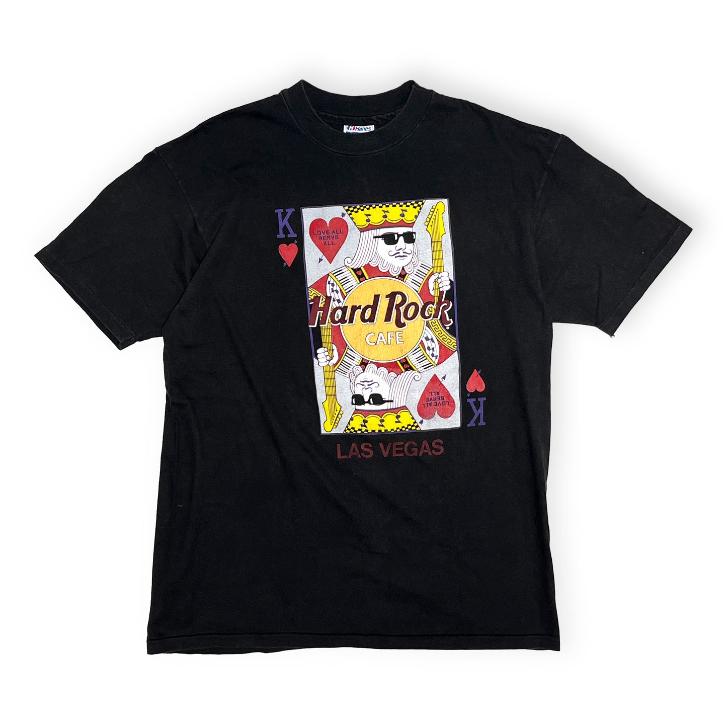 80's〜 Hanes Hard Rock Cafe "Las Vegas" T Size (XL)