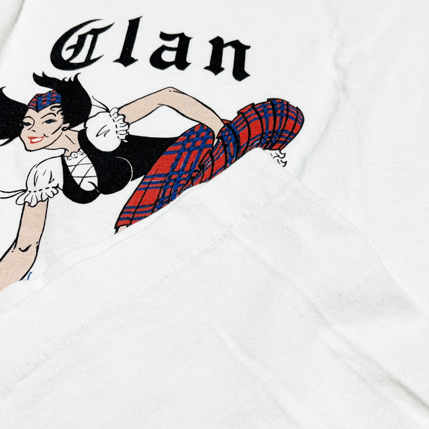 90's FRUIT OF THE LOOM "Clan Destine" T Size (XL)