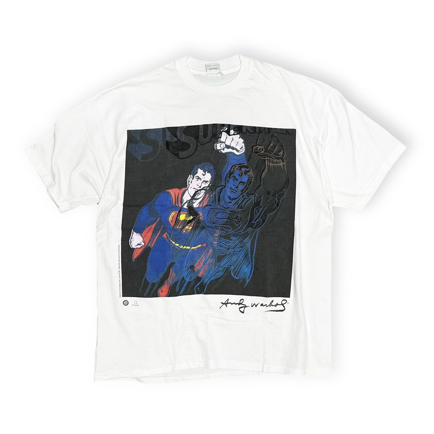 90's te Neus Andy Warhol T "Superman" Size (XL) レア!