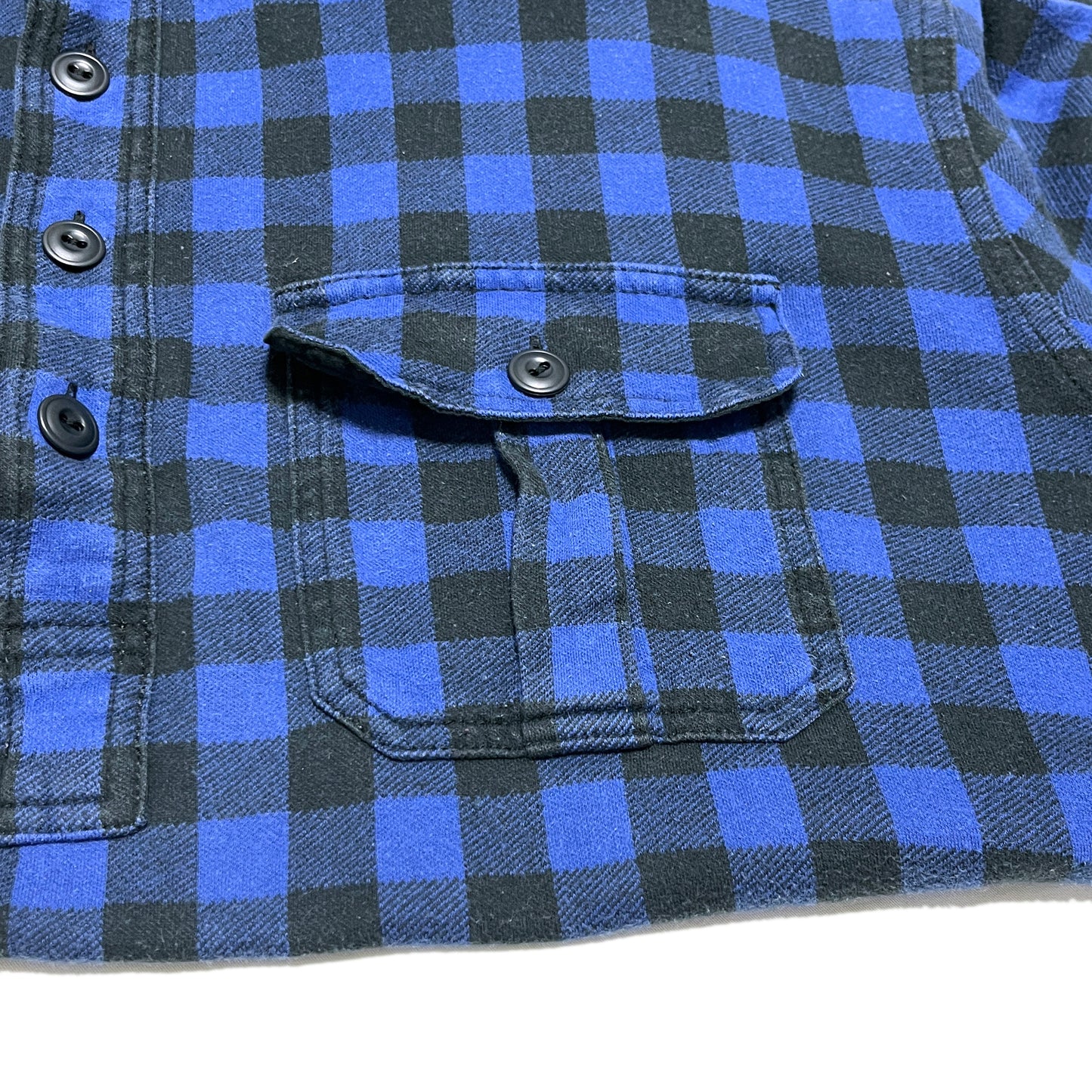 Ralph Lauren Pullover Check L/S SH チンスト付き 好配色パターン Size (XXL)