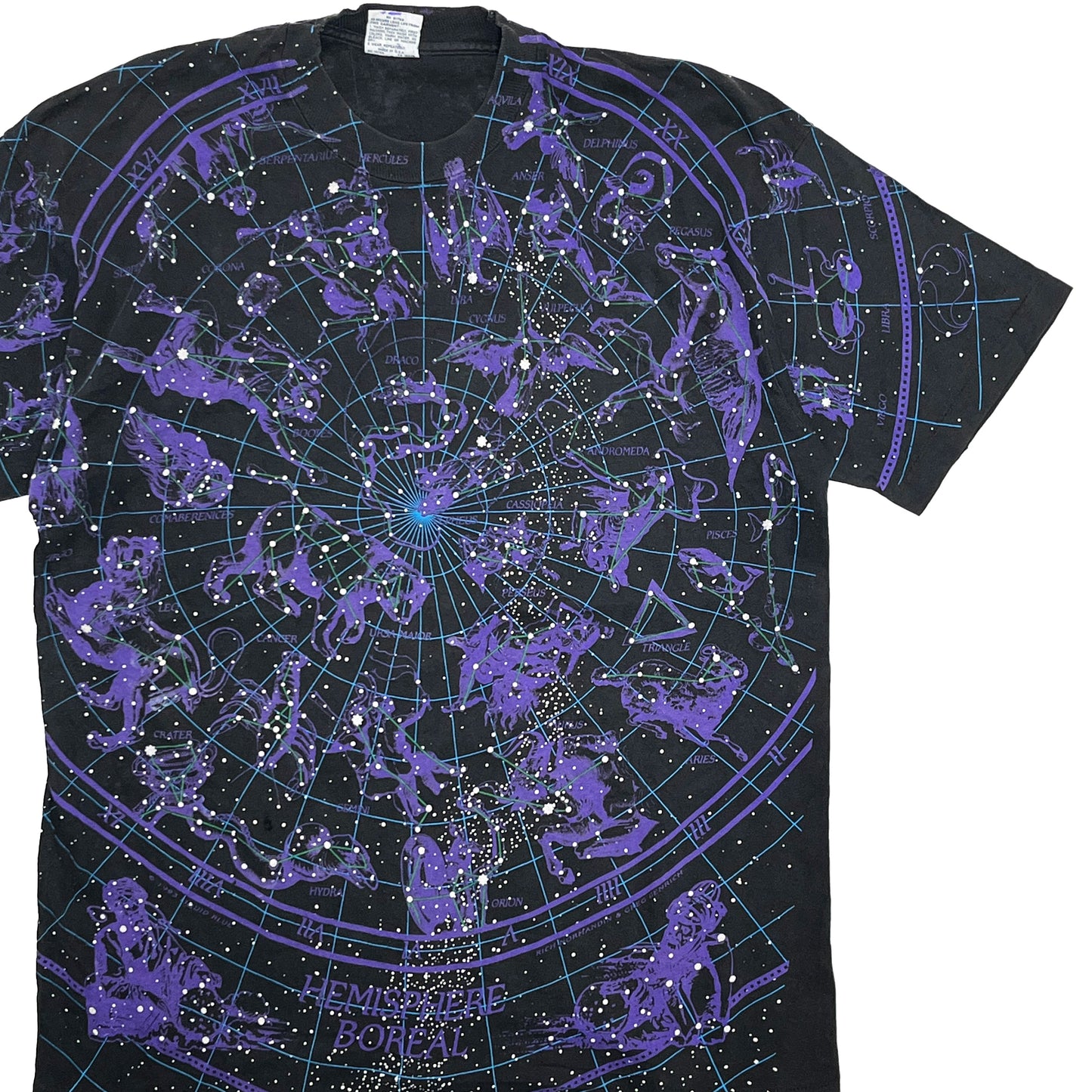 90's LIQUID BLUE Constellation T Size (XL)