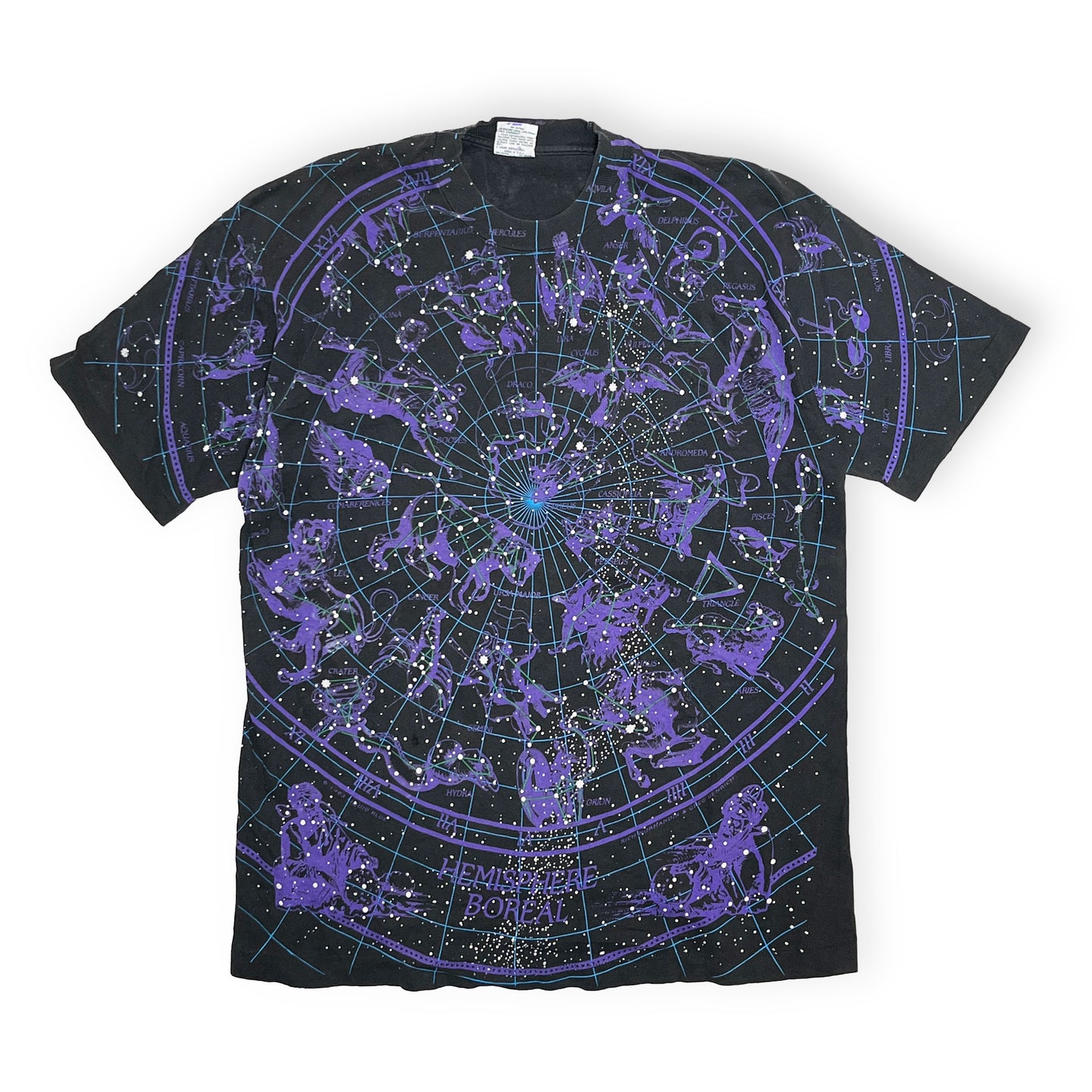90's LIQUID BLUE Constellation T Size (XL)