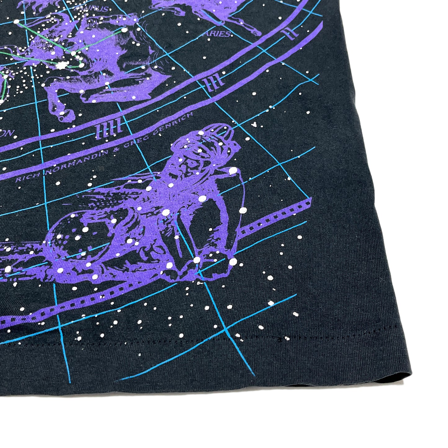 90's LIQUID BLUE Constellation T Size (XL)