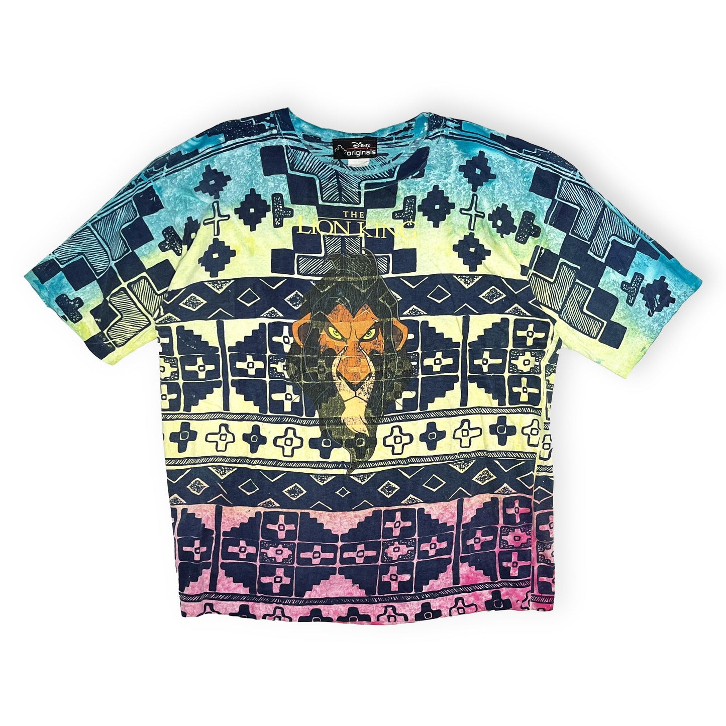 90's Disney THE LION KING T "Scar" Size (XL) レア!