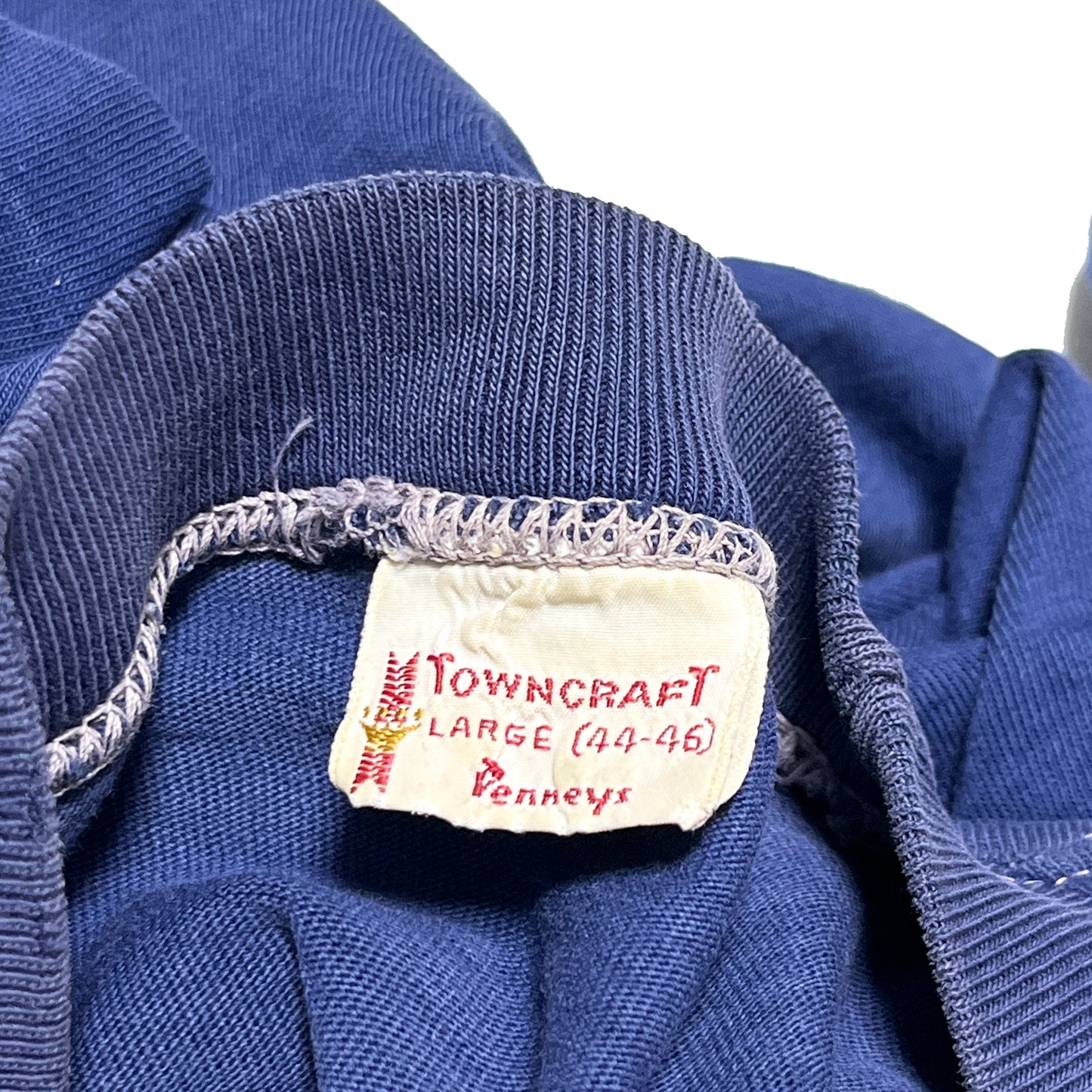 60's〜 TOWN CRAFT Pocket T ネイビー Size (L)