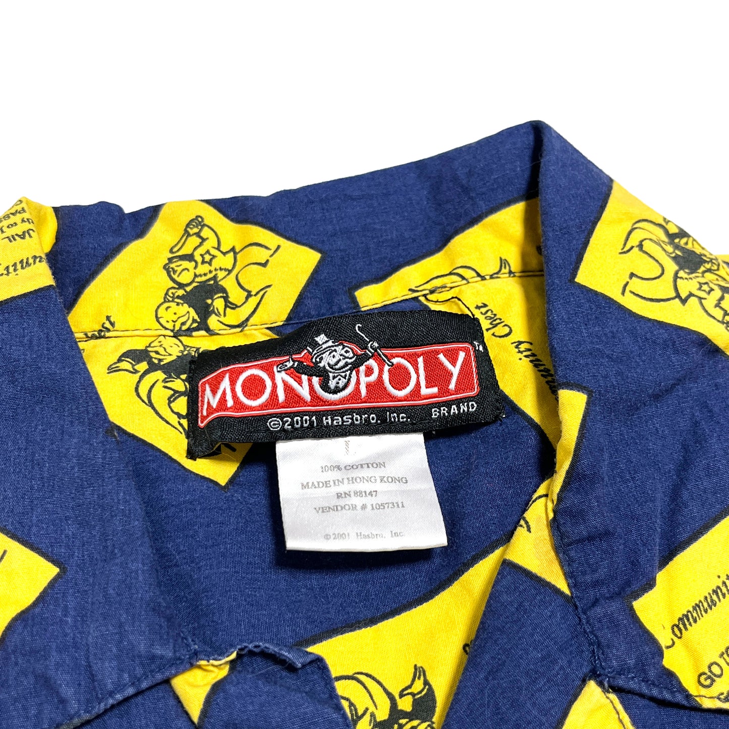00's Monopoly Cotton S/S SH Size (L)