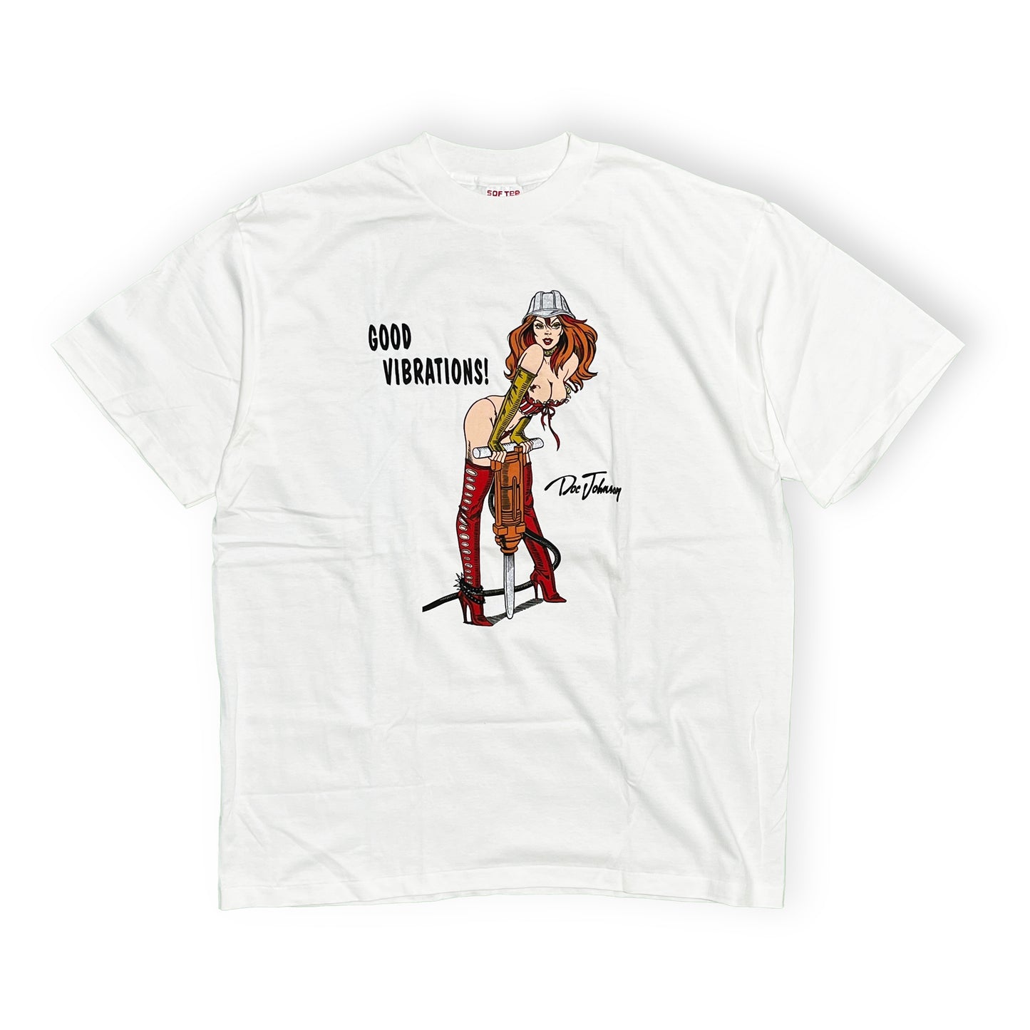 90's Sof Tee Doc Johnson T Size (XL) Almoset Deadstock