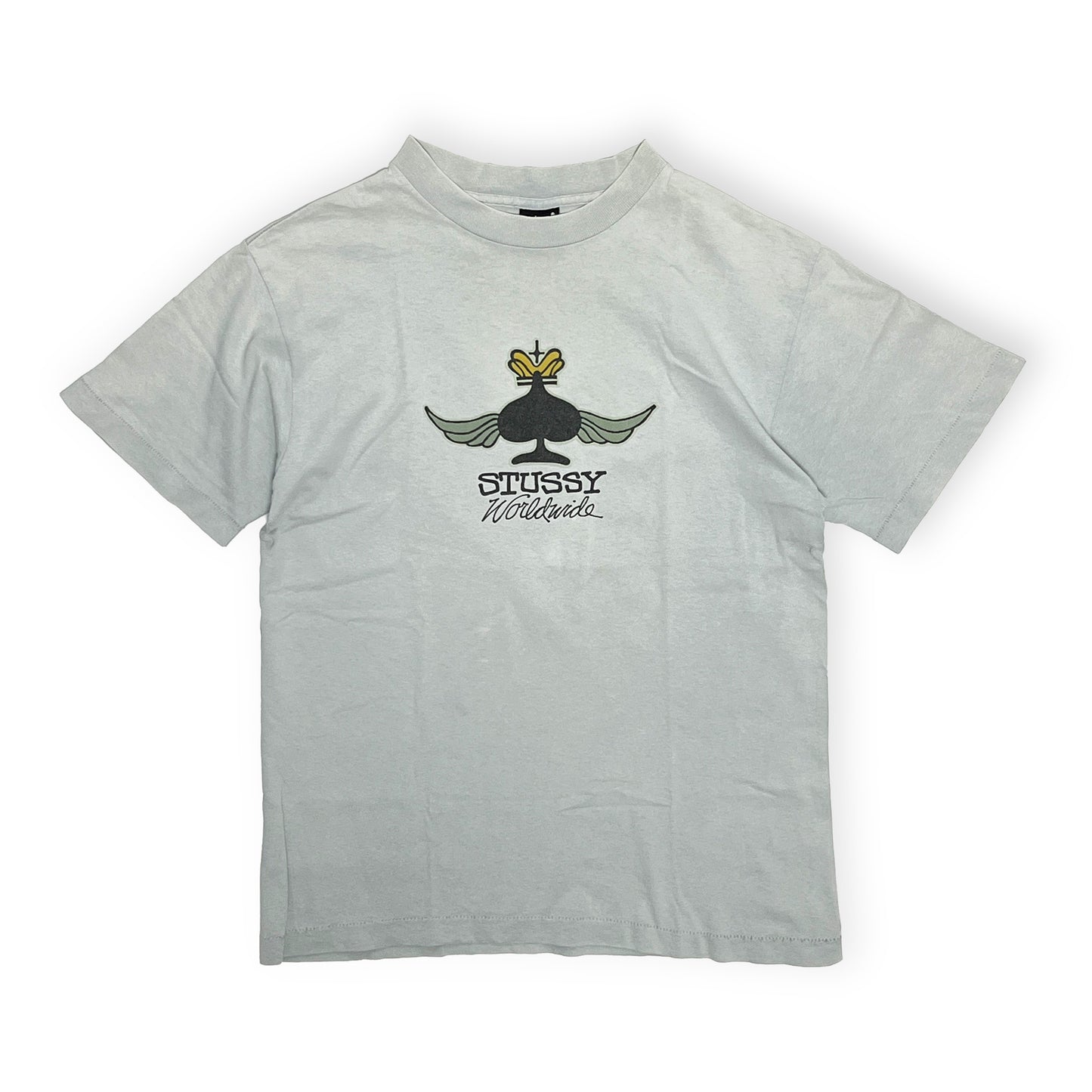 80's〜 黒タグ Old Stussy T ♤ Size (M) レア!